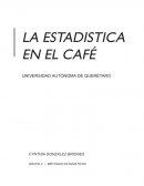 Estudio de una muestra: Café en grano