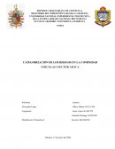 Planificación urbanística categorización de riesgos