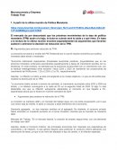 Comportamiento organizacional. Macroeconomía y Empresa