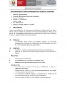 Reglamento para la feria gastronómica del distrito de Vilcabamba