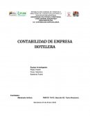 Contabilidad de empresas hoteleras