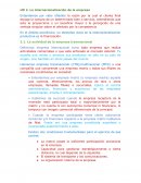 La internacionalización de la empresa