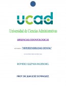 Hipersensiblidad dental