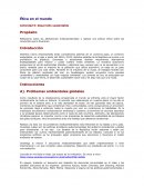 Afectaciones medioambientales. Desarrollo sustentable