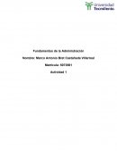 Fundamentos de la Administración