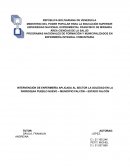 Intervención de enfermería aplicada al sector la Soledad en la Parroquia Pueblo Nuevo