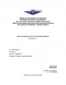 Visión del Estado a través de Las Políticas Públicas