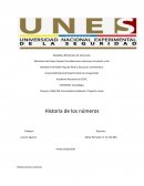 Historia de los números