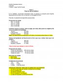 Flujo de caja de Estáfano