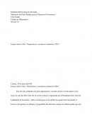 Perspectivas y escenarios económicos 2024