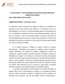 Los docentes y los programas de estudio: nuevas miradas y nuevas relaciones