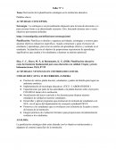 Derivación de la planificación estratégica en la institución educativa