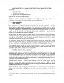 Diagnóstico y análisis de recopilación de datos