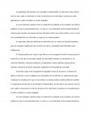 Importancia del derecho