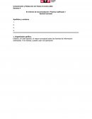 El informe de recomendación: Práctica Calificada 1