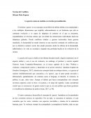 La guerra como el cambio en el orden preestablecido