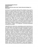 Esquema de relaciones de Gestión educativa