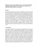 Residuos de cáscara de ajo