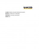 Valores en lo personal