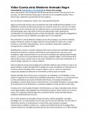 Video Cuenta atrás Moderno Animado Negro