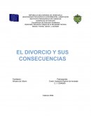 El divorcio y sus consecuencias