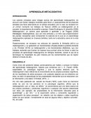 Aprendizaje metacognitivo