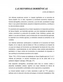 Refromas Borbónicas