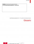 Glosario Emprendimiento