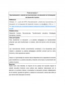 Fichas neuroeducación