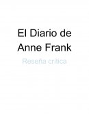 El Diario de Anne Frank. Reseña crítica