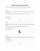 Ejercicios para el arco del pie