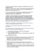 Mapa conceptual sobre las principales escuelas administrativas