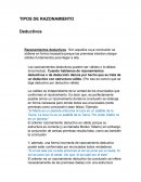 Tipos de razonamiento en lógica