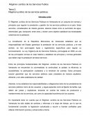 Régimen jurídico de los servicios públicos
