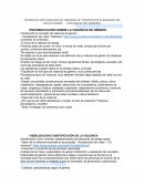 Psicoeducación sobre la violencia de género