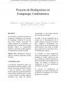 Proyecto de Biodigestores en Fusagasugá, Cundinamarca