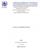 La justicia y la comprension del derecho