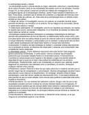 Antropología social y cultural