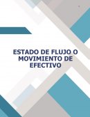 Estado de flujo o movimiento de efectivo