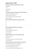 Examen de MS – Excel