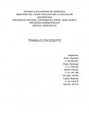 Importancia del trabajo en equipo