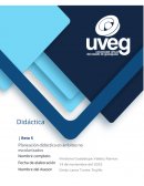 Planeación didáctica en ámbitos no escolarizados