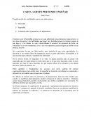 Análisis a un fragmento de Carta a quien pretende enseñar