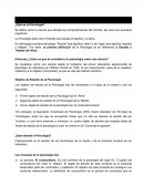 ¿Qué es la psicología?