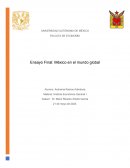 Ensayo: México en el mundo global
