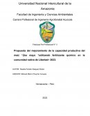 Propuesta del mejoramiento de la capacidad productiva del maíz “Zea mays“