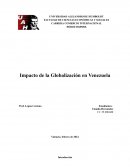 Informe sobre el impacto de la globalización en Venezuela
