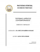 Sistemas jurídicos contemporáneos