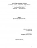 Planificación financiera