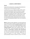 Llamado al Arrepentimiento